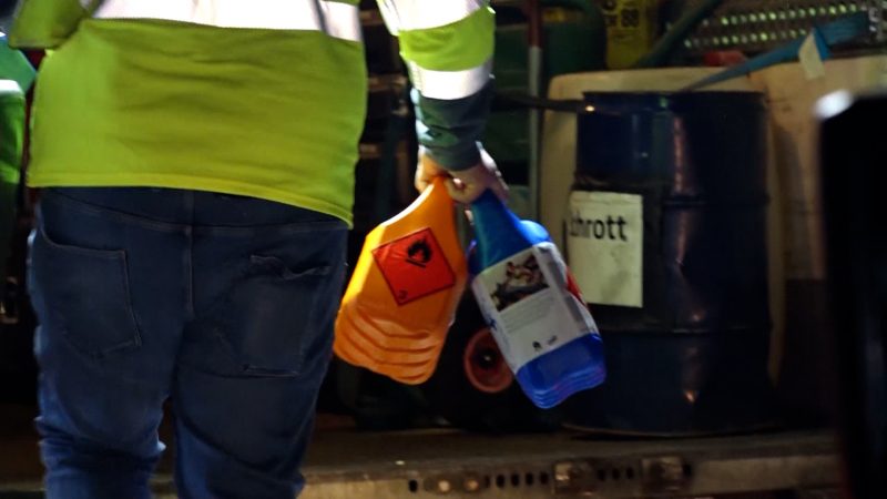 Illegales Drogenlabor in Dorsten? (Foto: SAT.1 NRW)