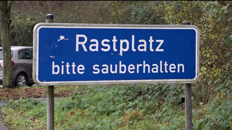 Streit um Autobahn-Toiletten (Foto: SAT.1 NRW)