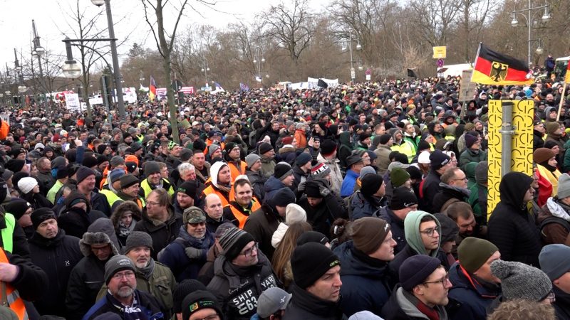 Reaktion der Politik auf die Bauern-Proteste (Foto: SAT.1 NRW)