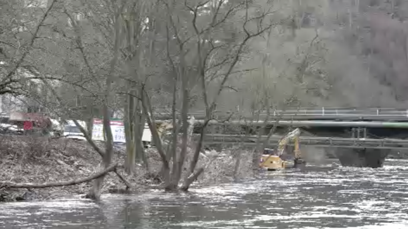 Nächste Brücke dicht (Foto: SAT.1 NRW)