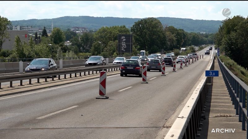 Haarbachtalbrücke wird gesperrt (Foto: SAT.1 NRW)