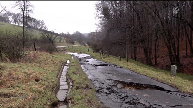 Erdrutsch in Bielefeld (Foto: SAT.1 NRW)