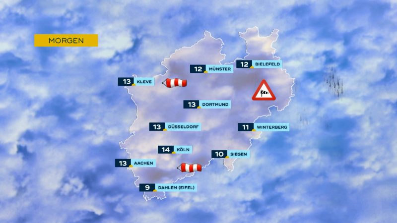 Das Wetter (Foto: SAT.1 NRW)