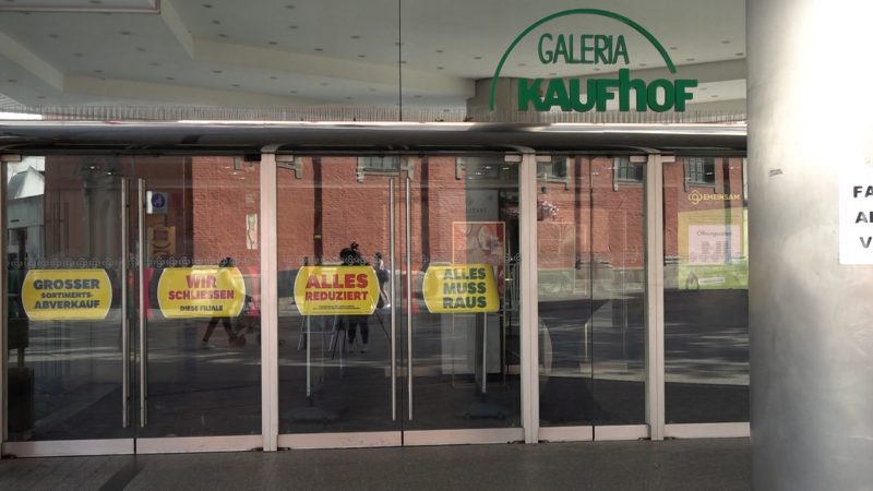 Galeria Karstadt Kaufhof stellt dritten Insolvenzantrag (Foto: SAT.1 NRW)