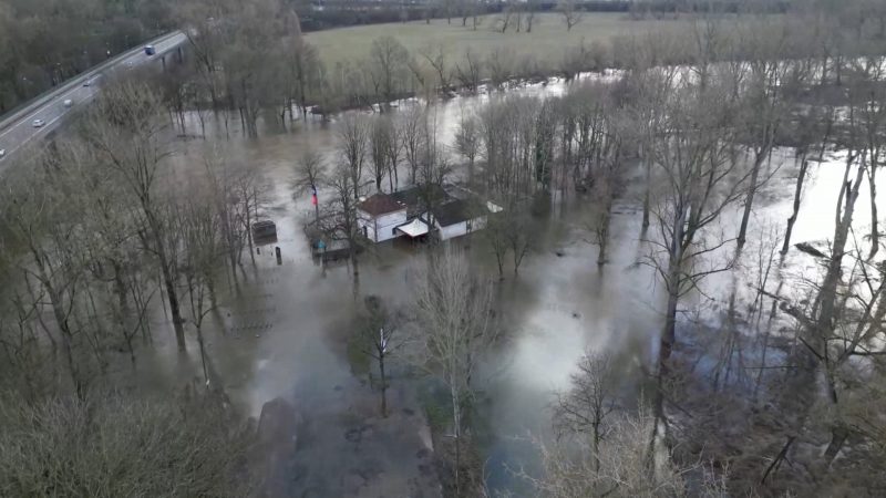 Pegel in NRW steigen wieder (Foto: SAT.1 NRW)