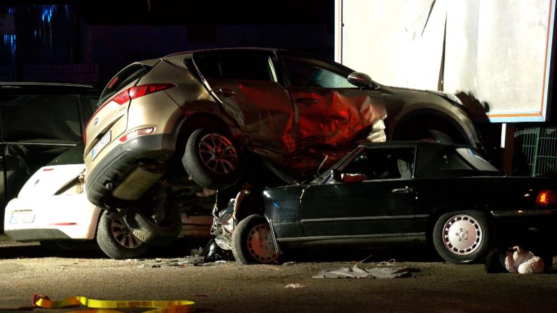 13- und 14-Jähriger verursachen Autocrash (Foto: SAT.1 NRW)