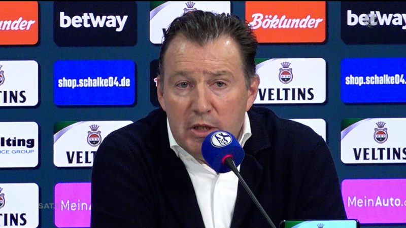 Wilmots auf Schalke offiziell vorgestellt (Foto: SAT.1 NRW)