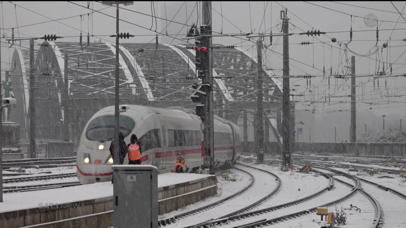 Schneewalze rollt auf NRW zu (Foto: SAT.1 NRW)