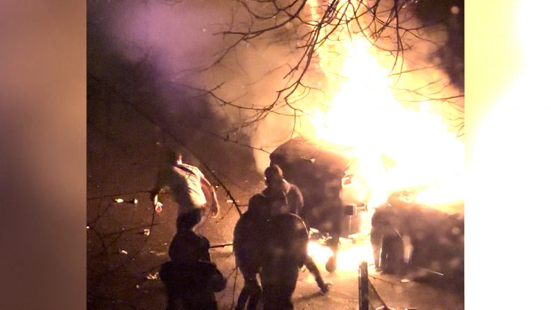 Silvester wieder etwas friedlicher (Foto: SAT.1 NRW)