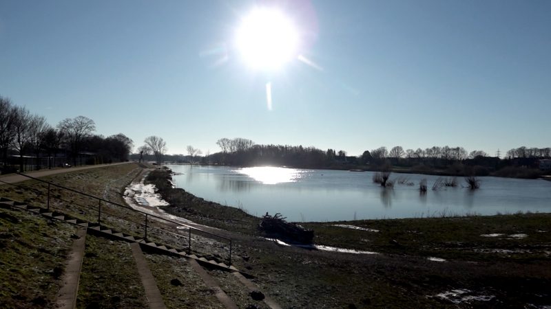 Sonnenschein und eisige Temperaturen  (Foto: SAT.1 NRW)