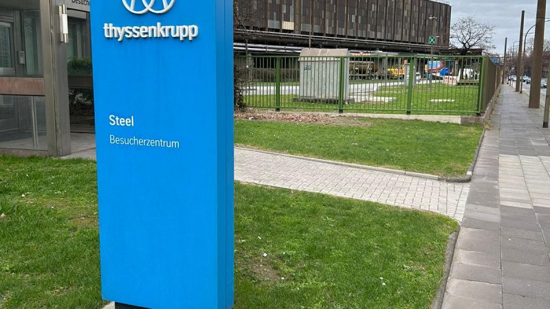 Thyssenkrupp in der Krise (Foto: SAT.1 NRW)