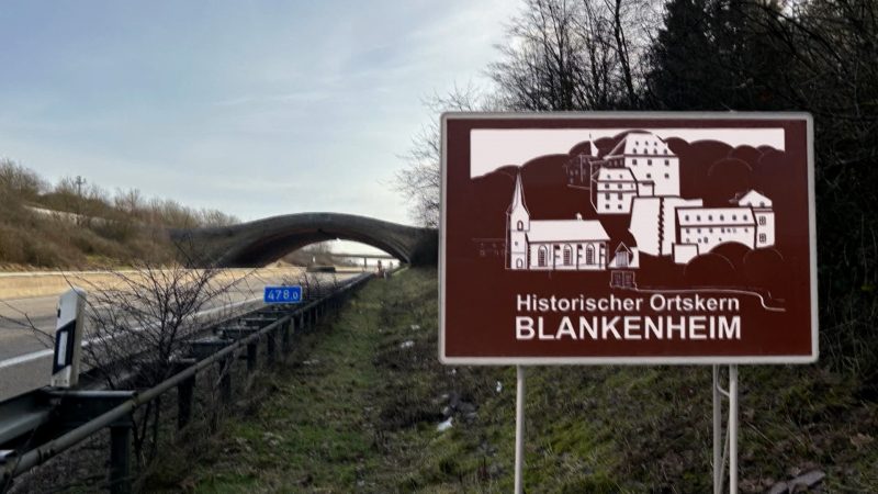 27.000 Euro - Schild für Blankenheim  (Foto: SAT.1 NRW)