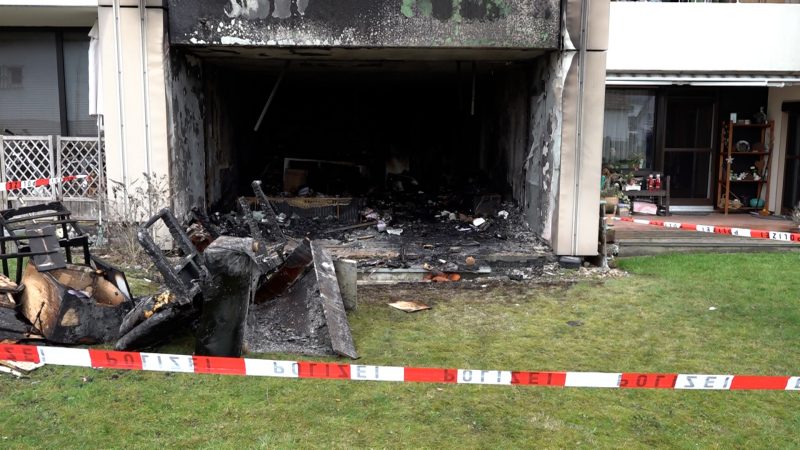 10 Verletzte bei Wohnungsbrand in Herford (Foto: SAT.1 NRW)