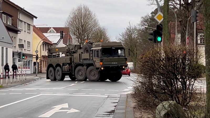 NATO Übung in Paderborn (Foto: SAT.1 NRW)