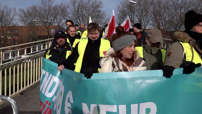 Nahverkersstreik am Donnerstag (Foto: SAT.1 NRW)