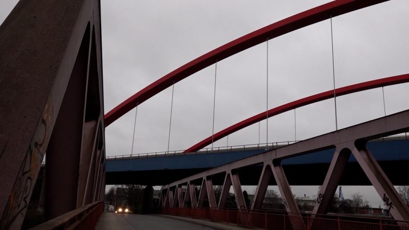 A42 Brücke wieder freigegeben (Foto: SAT.1 NRW)