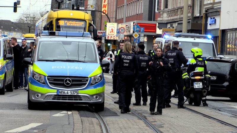 Massenschlägerei mit Äxten (Foto: SAT.1 NRW)