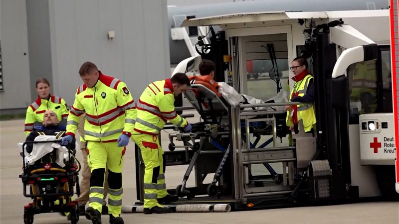 Faeser und Lauterbach würdigen Versorgung ukrainischer Patienten (Foto: SAT.1 NRW)