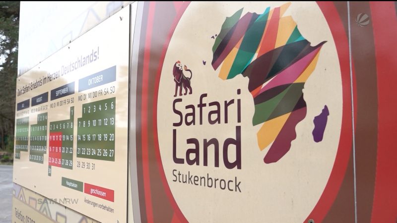 Safaripark bereitet sich auf Saisonstart vor (Foto: SAT.1 NRW)