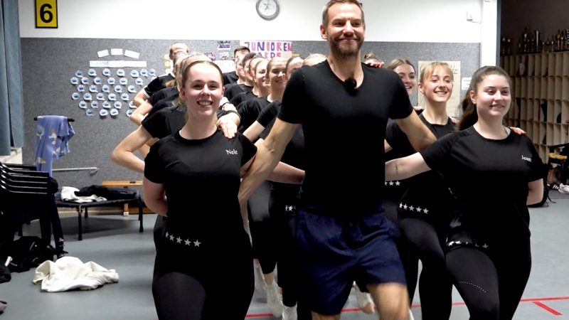 Training mit den Roten Husaren (Foto: SAT.1 NRW)