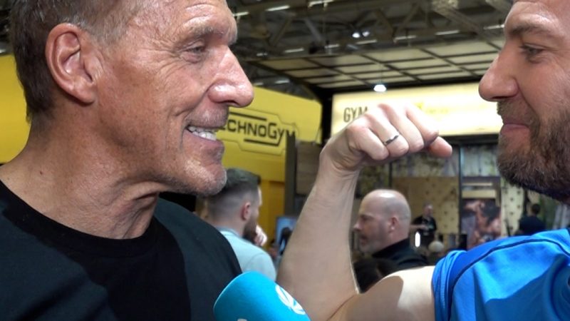 FiBo 2024: Fitness-Trends und Motivation mit Legende Ralf Möller (Foto: SAT.1 NRW)