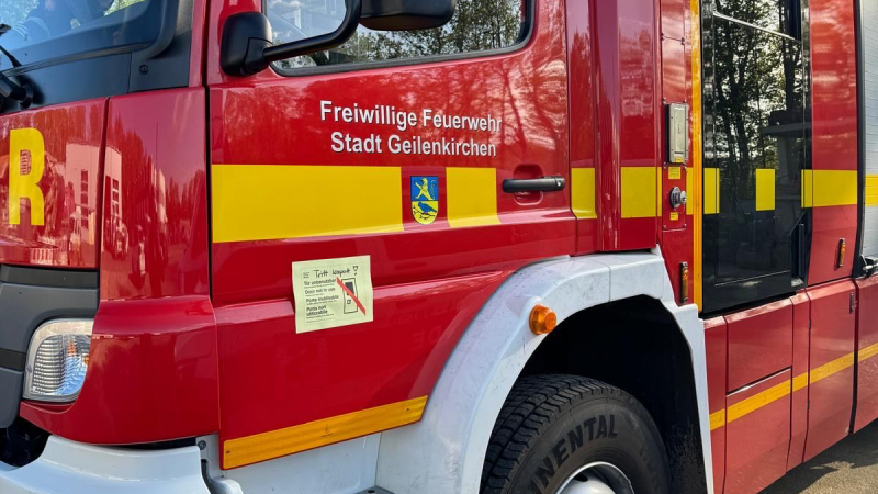 Feuerwehrauto von 15-Jährigem gestohlen? (Foto: SAT.1 NRW)