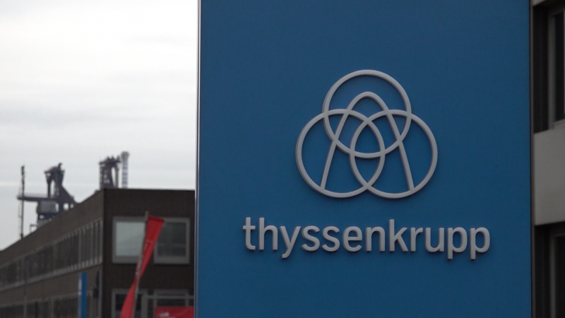 Thyssen-Krupp verkauft Stahlsparte (Foto: SAT.1 NRW)