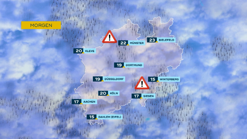 Das Wetter (Foto: SAT.1 NRW)