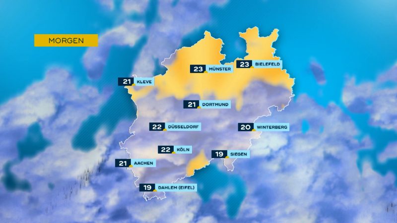 Das Wetter (Foto: SAT.1 NRW)