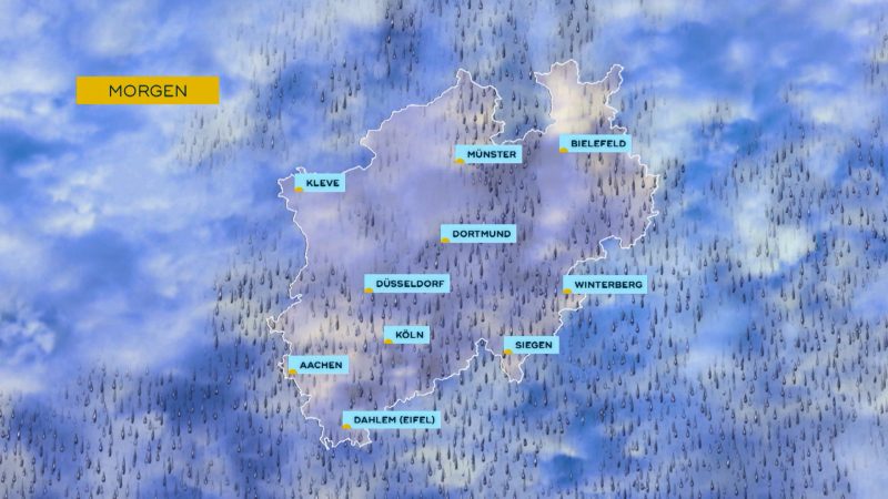 Das Wetter (Foto: SAT.1 NRW)
