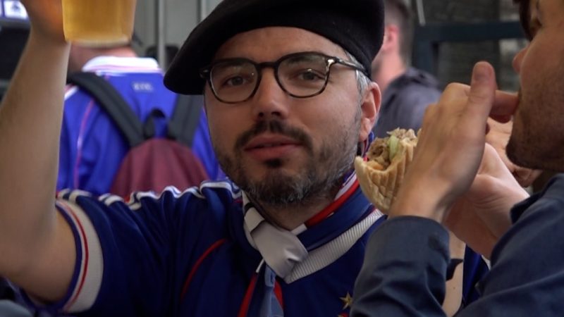 Erstes EM-Spiel in Düsseldorf (Foto: SAT.1 NRW)