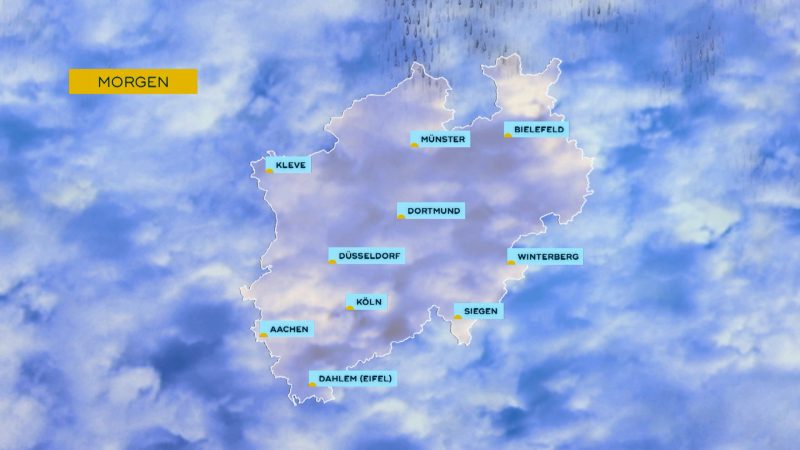 Das Wetter (Foto: SAT.1 NRW)