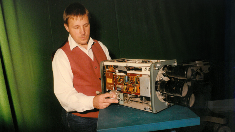 Technikchef Heinz-Ulrich Hütker geht in den Ruhestand (Foto: SAT.1 NRW)