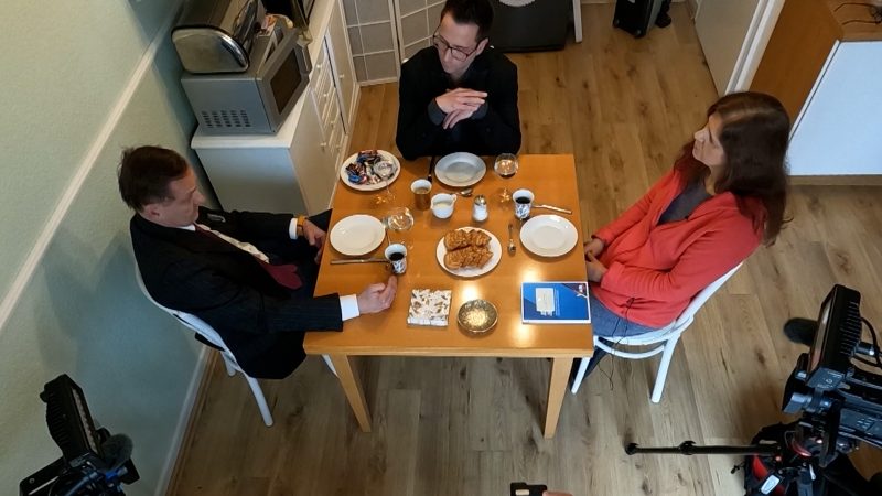Sat.1 NRW-Küchenwahlkampf mit der AFD (Foto: SAT.1 NRW)