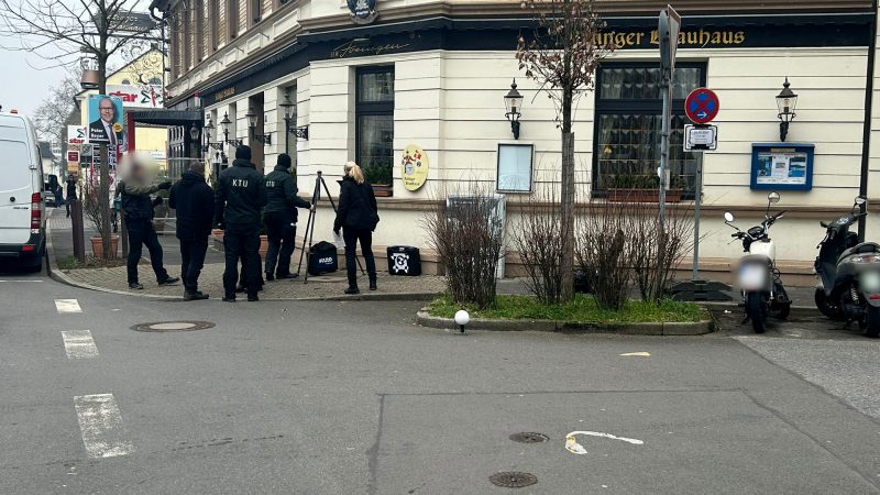 Polizeischüsse in Ratingen (Foto: SAT.1 NRW)