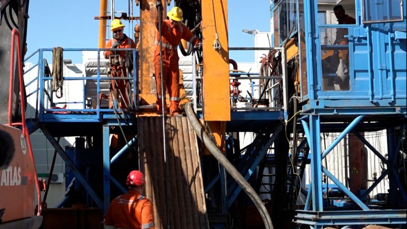 Bohrung soll Erdwärme nutzbar machen (Foto: SAT.1 NRW)
