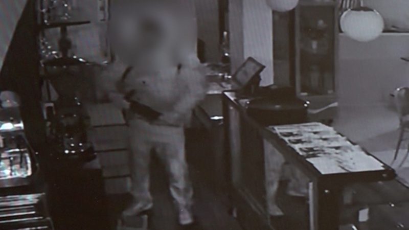 Einbruch in Eisdiele (Foto: SAT.1 NRW)