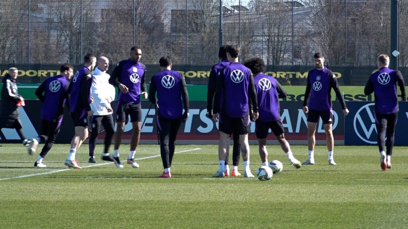 DFB-Team trainiert in Dortmund (Foto: SAT.1 NRW)