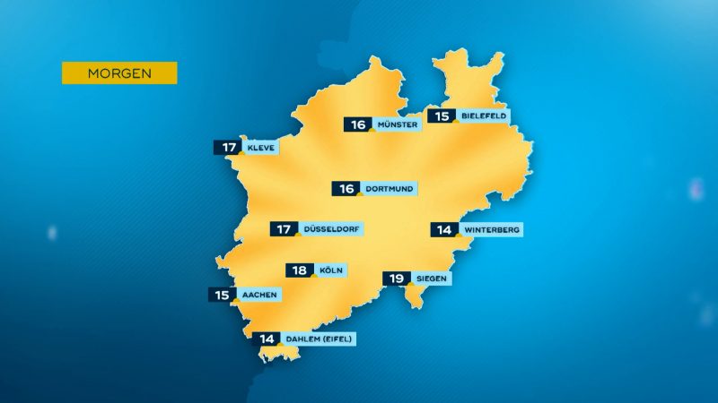 Das Wetter (Foto: SAT.1 NRW)