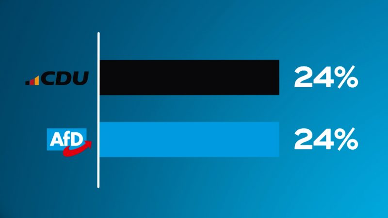 CDU im Umfragetief: AfD zieht gleich (Foto: SAT.1 NRW)