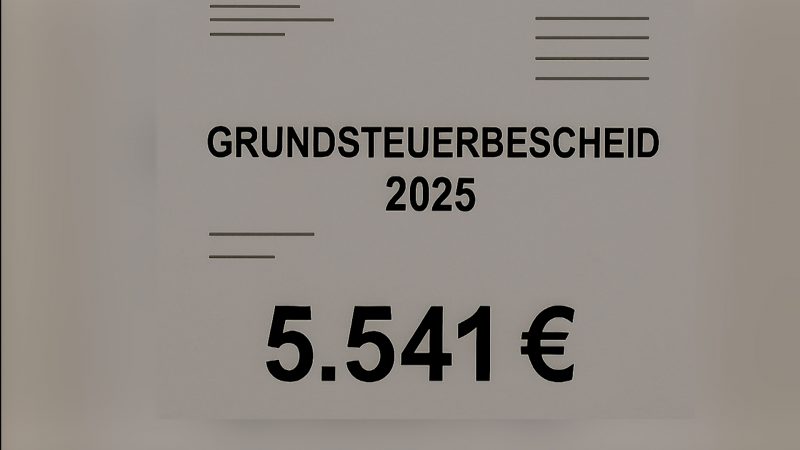Schock nach Grundsteuerbescheid (Foto: SAT.1 NRW)