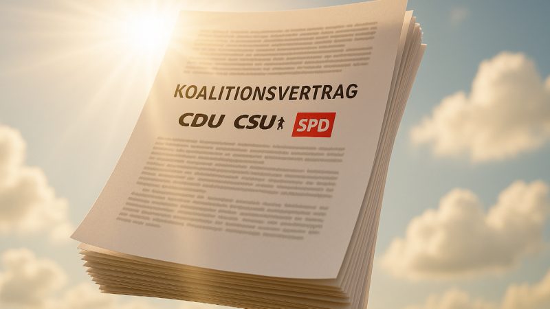 Koalitionsvertrag auf dem Prüfstand (Foto: SAT.1 NRW)