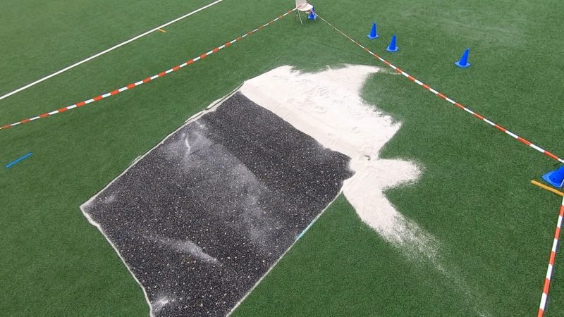 Rasen geklaut! (Foto: SAT.1 NRW)