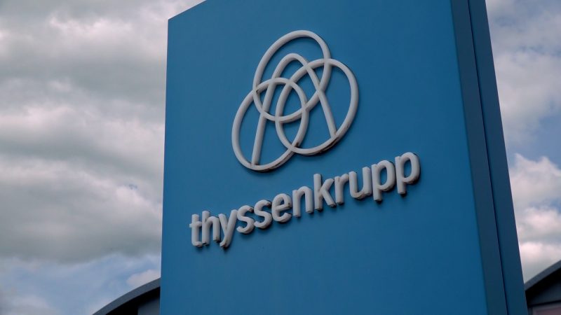 Aufatmen bei Thyssen in Kreuztal (Foto: SAT.1 NRW)
