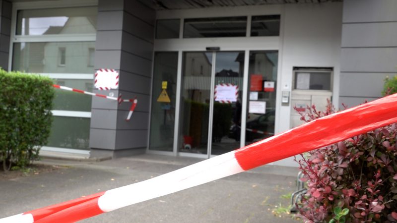 Mutiger Anwohner vertreibt Automatensprenger in Mülheim (Foto: SAT.1 NRW)