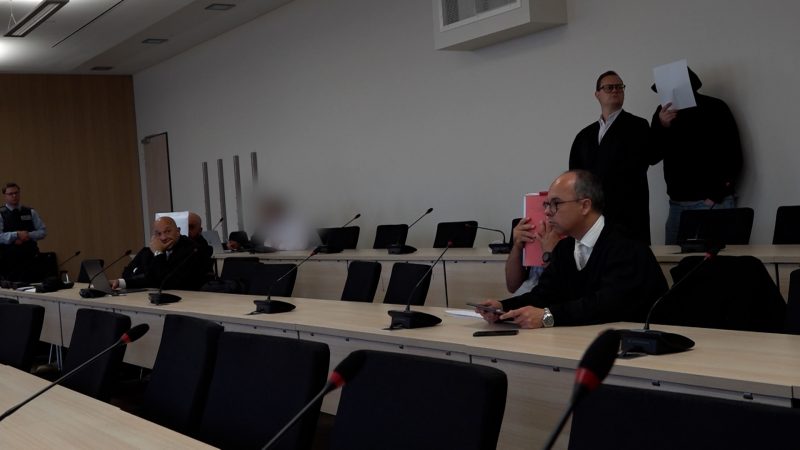 Ex-Polizisten wegen Drogenschmuggel vor Gericht (Foto: SAT.1 NRW)