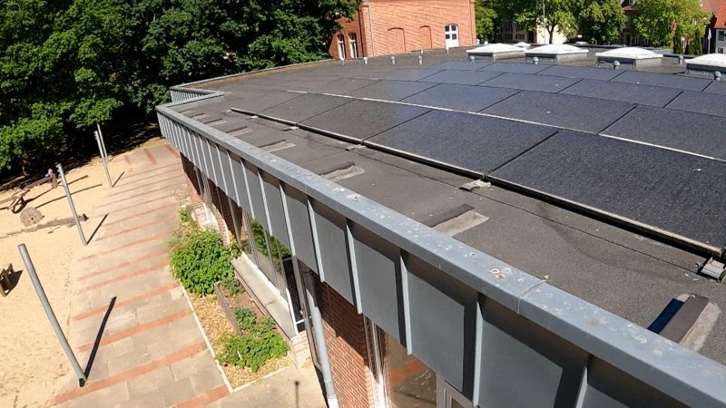 Chancengleichheit durch Solarstrom in Beckumer Kita (Foto: SAT.1 NRW)