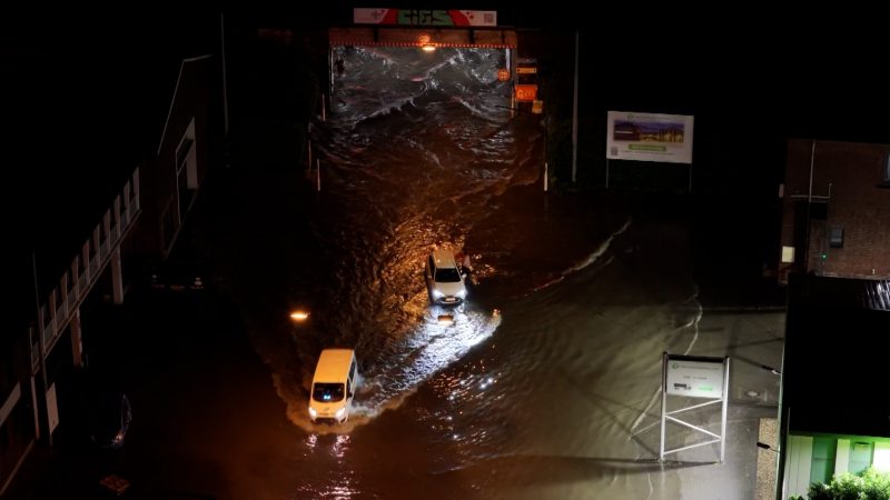 Unwetterwochenende in NRW – Erinnerungen an die Flut 2021 (Foto: SAT.1 NRW)