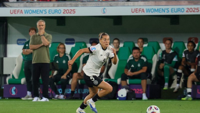 Traum wird wahr: Carlotta Wamser startet bei der Frauen-EM durch (Foto: SAT.1 NRW)