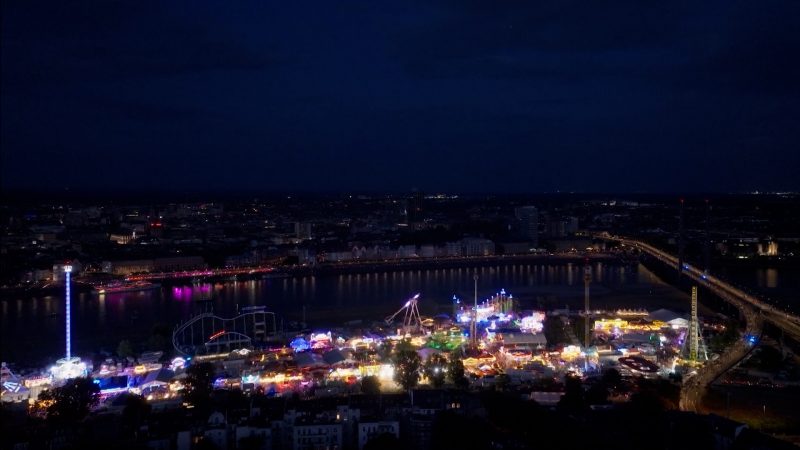 Rheinkirmes in Düsseldorf gestartet (Foto: SAT.1 NRW)